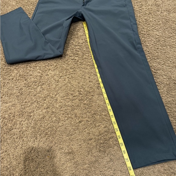 Light Blue Lululemon Commission Pant Slim-Fit 34x28 - Picture 4 of 5